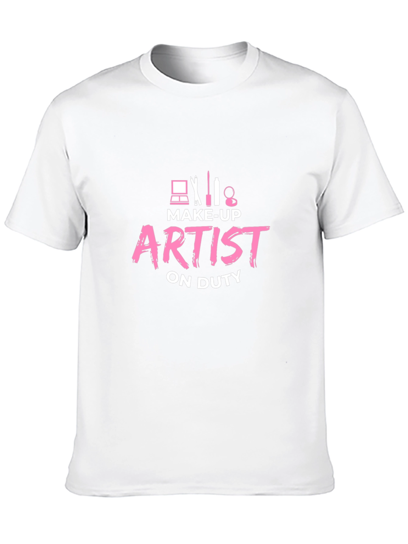 Make-Up Artist On Duty Black T-Shirt