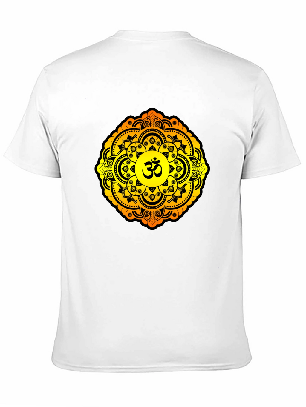 Om Mandala Graphic T-Shirt - Black