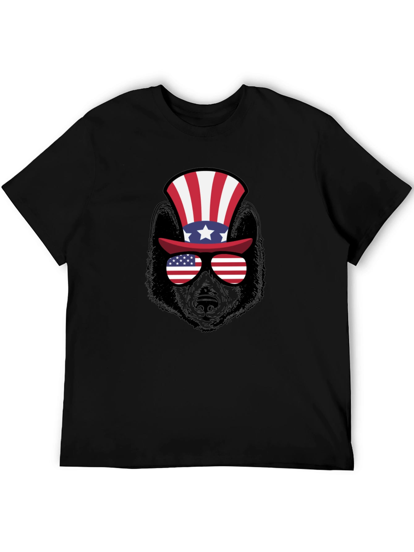 Patriotic Bear T-Shirt - USA Bear