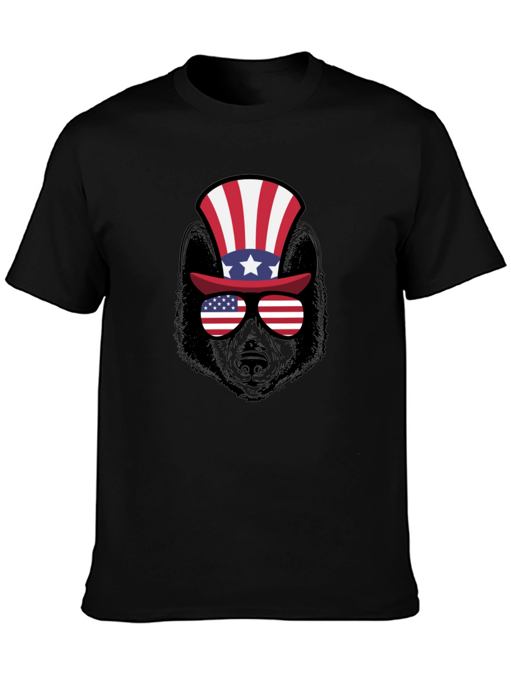 Patriotic Bear T-Shirt - USA Bear