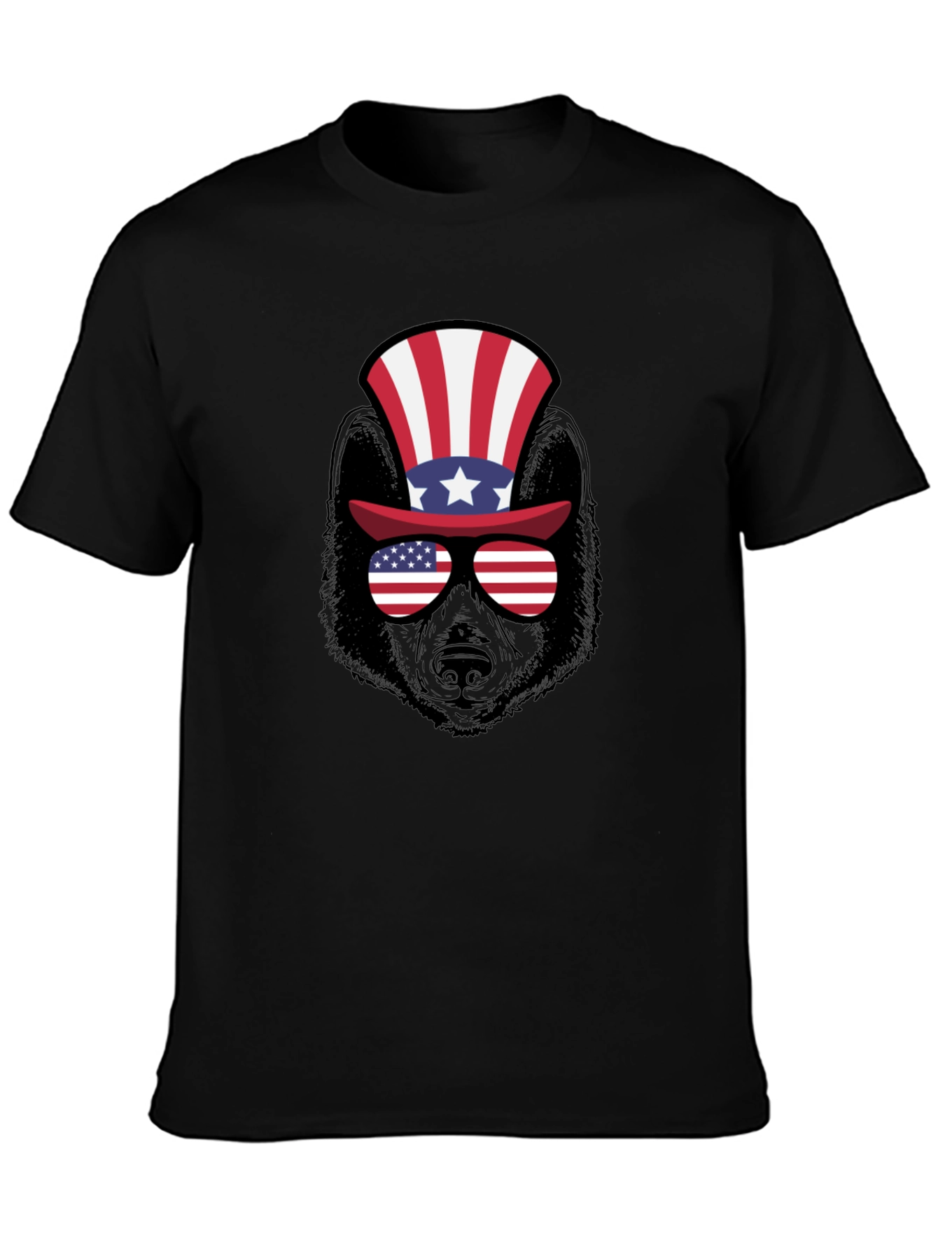 Patriotic Bear T-Shirt - USA Bear