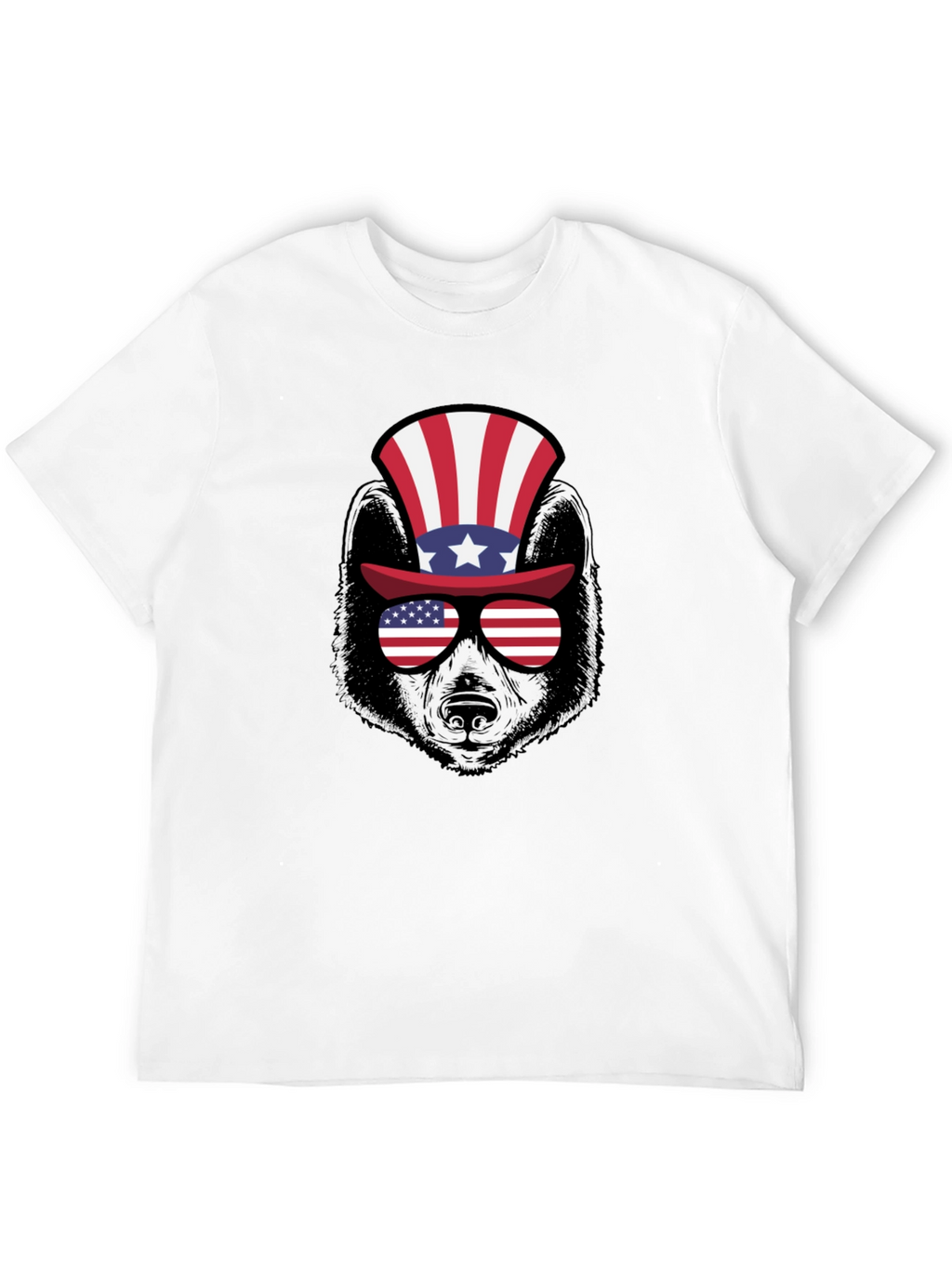 Patriotic Bear T-Shirt - USA Bear