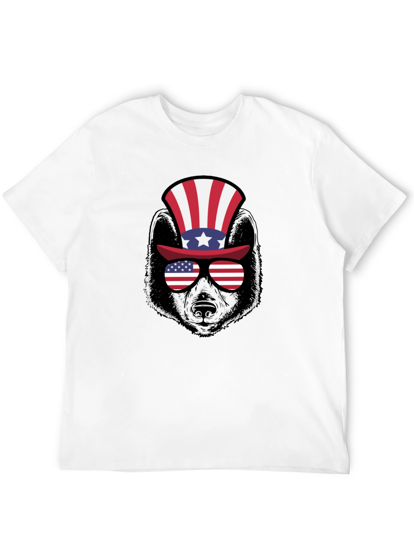 Patriotic Bear T-Shirt - USA Bear