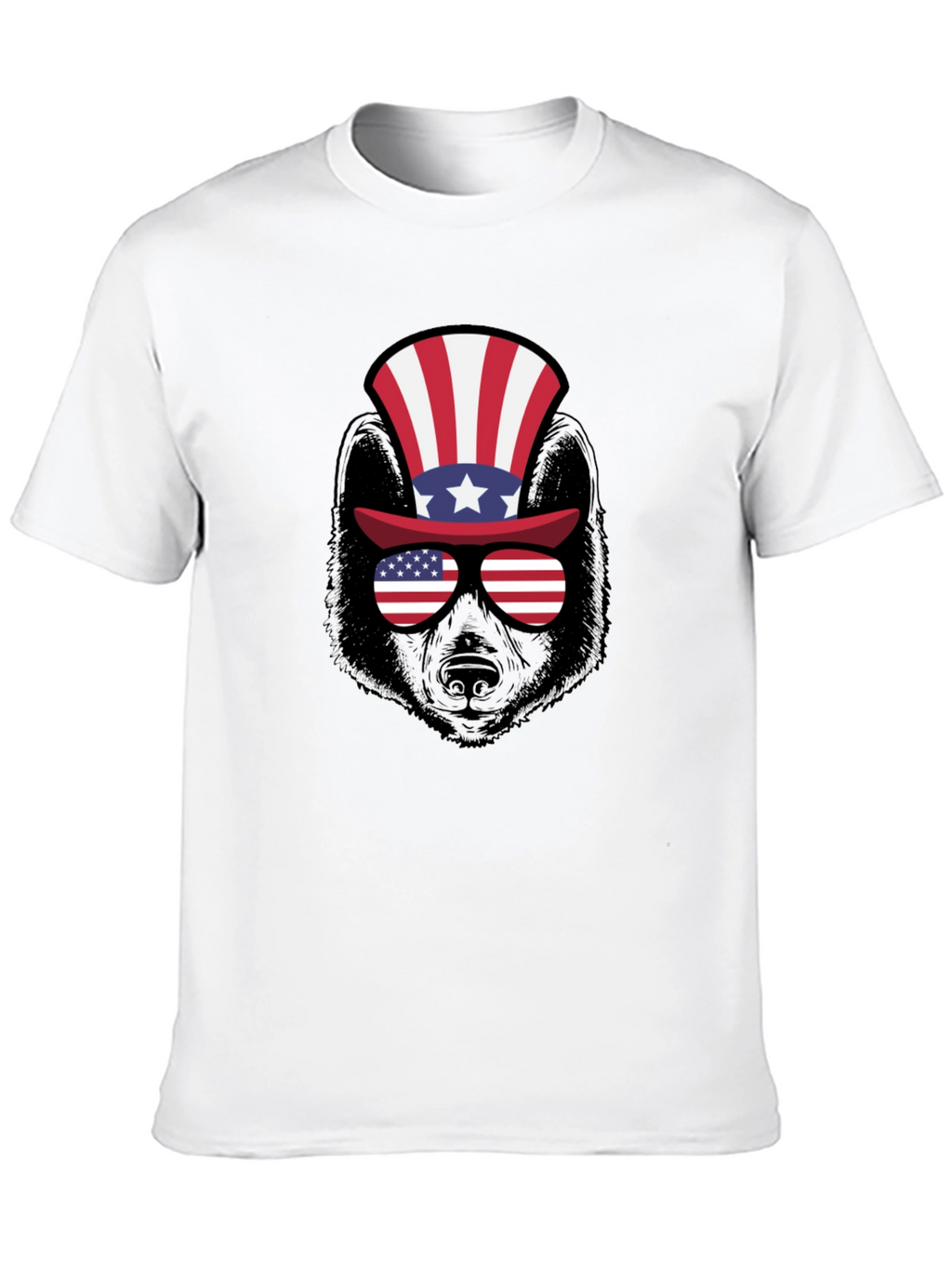 Patriotic Bear T-Shirt - USA Bear