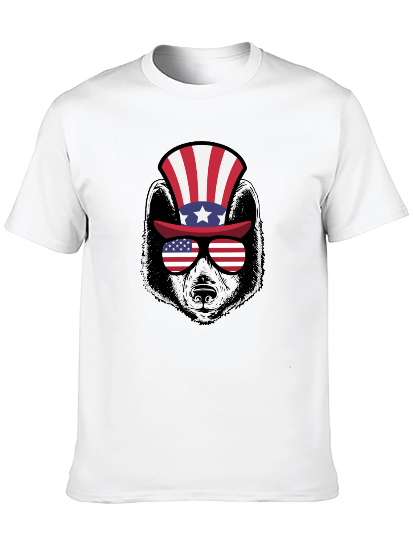 Patriotic Bear T-Shirt - USA Bear