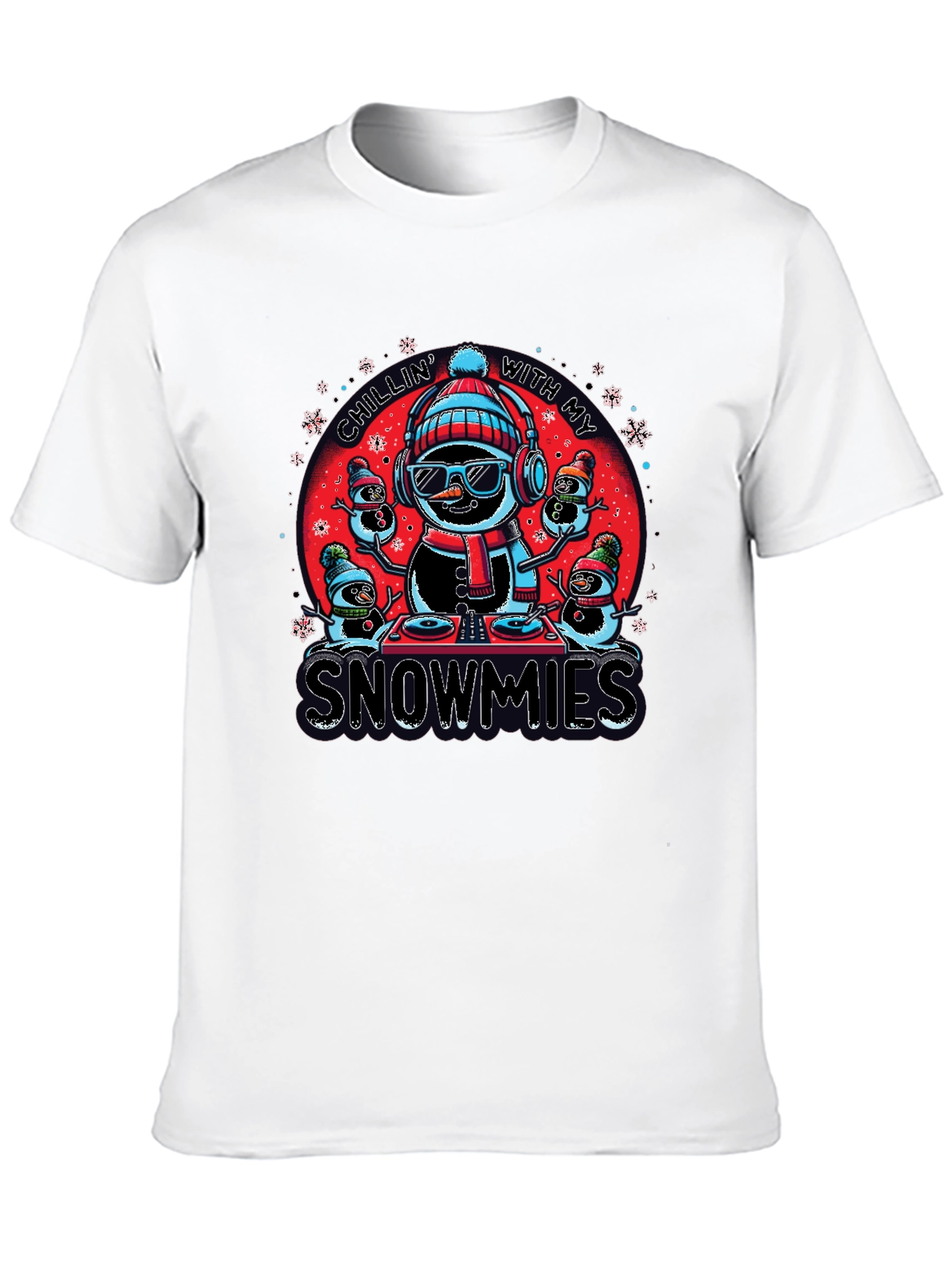 Chillin With My Snowmies Graphic Tee