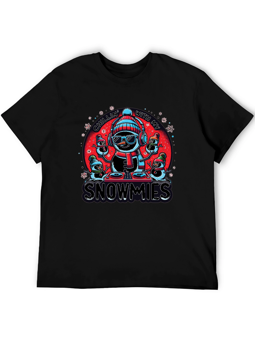 Chillin With My Snowmies Graphic Tee