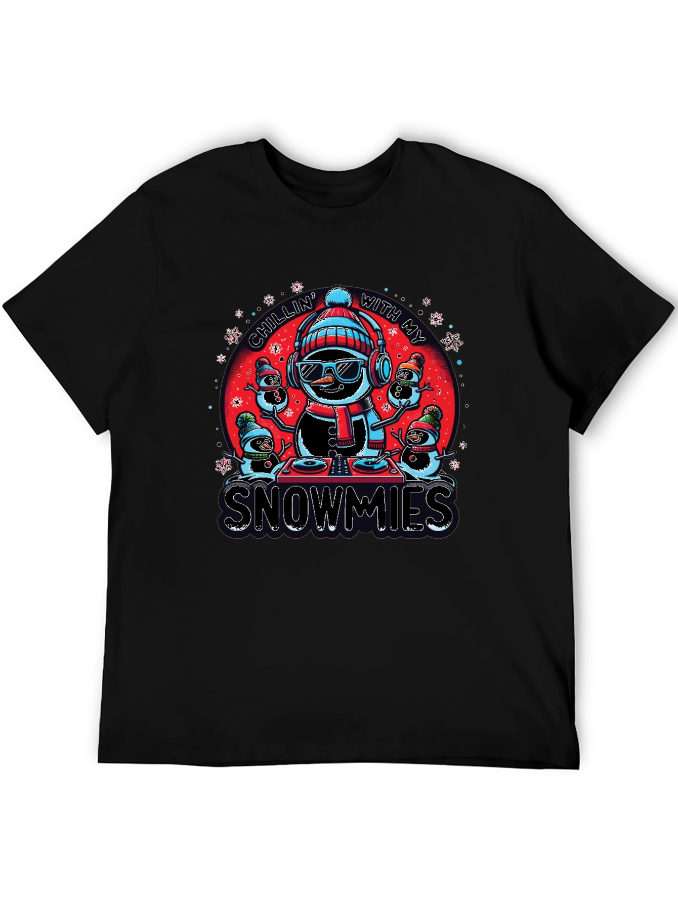 Chillin With My Snowmies Graphic Tee