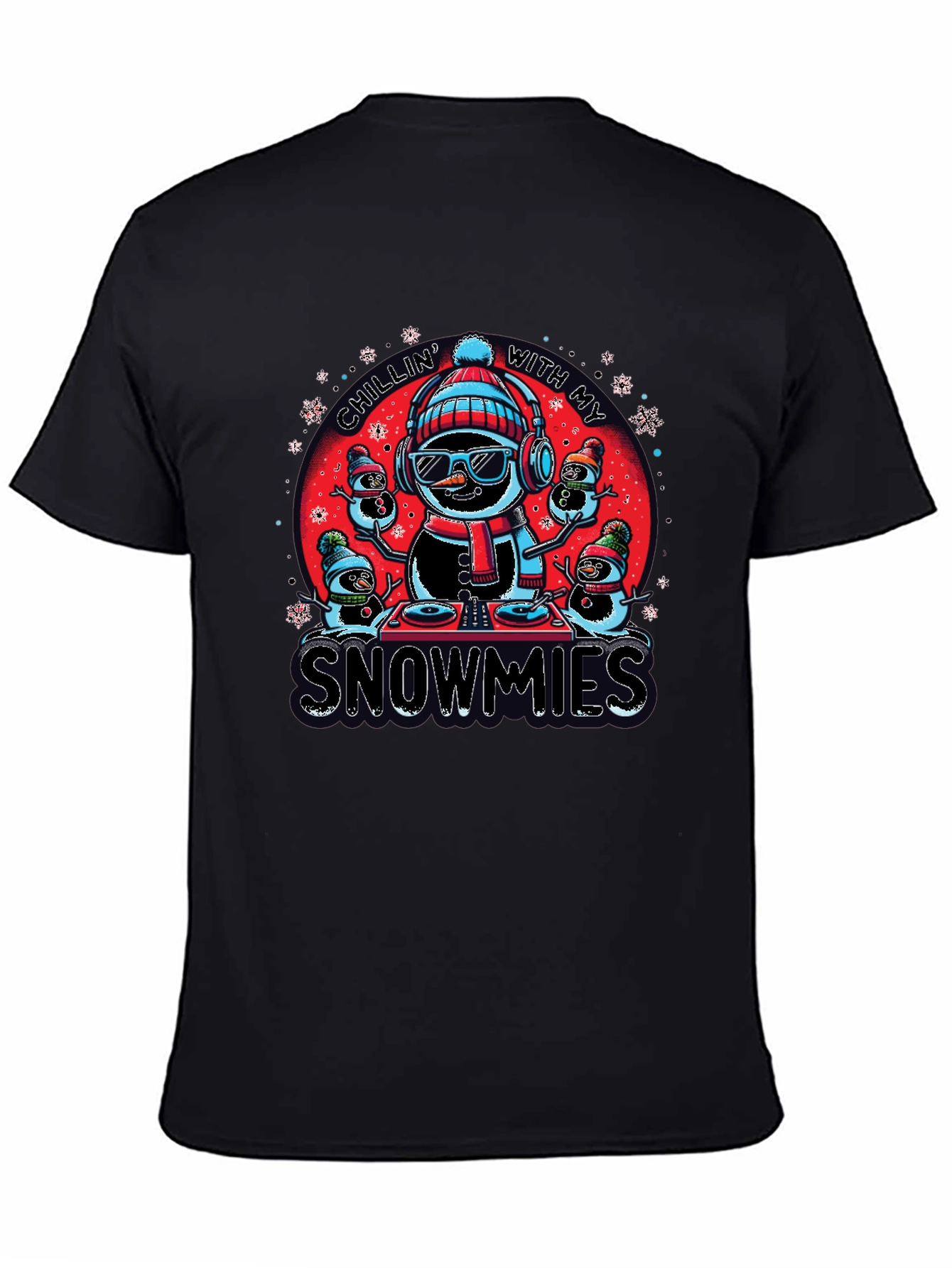 Chillin With My Snowmies Graphic Tee