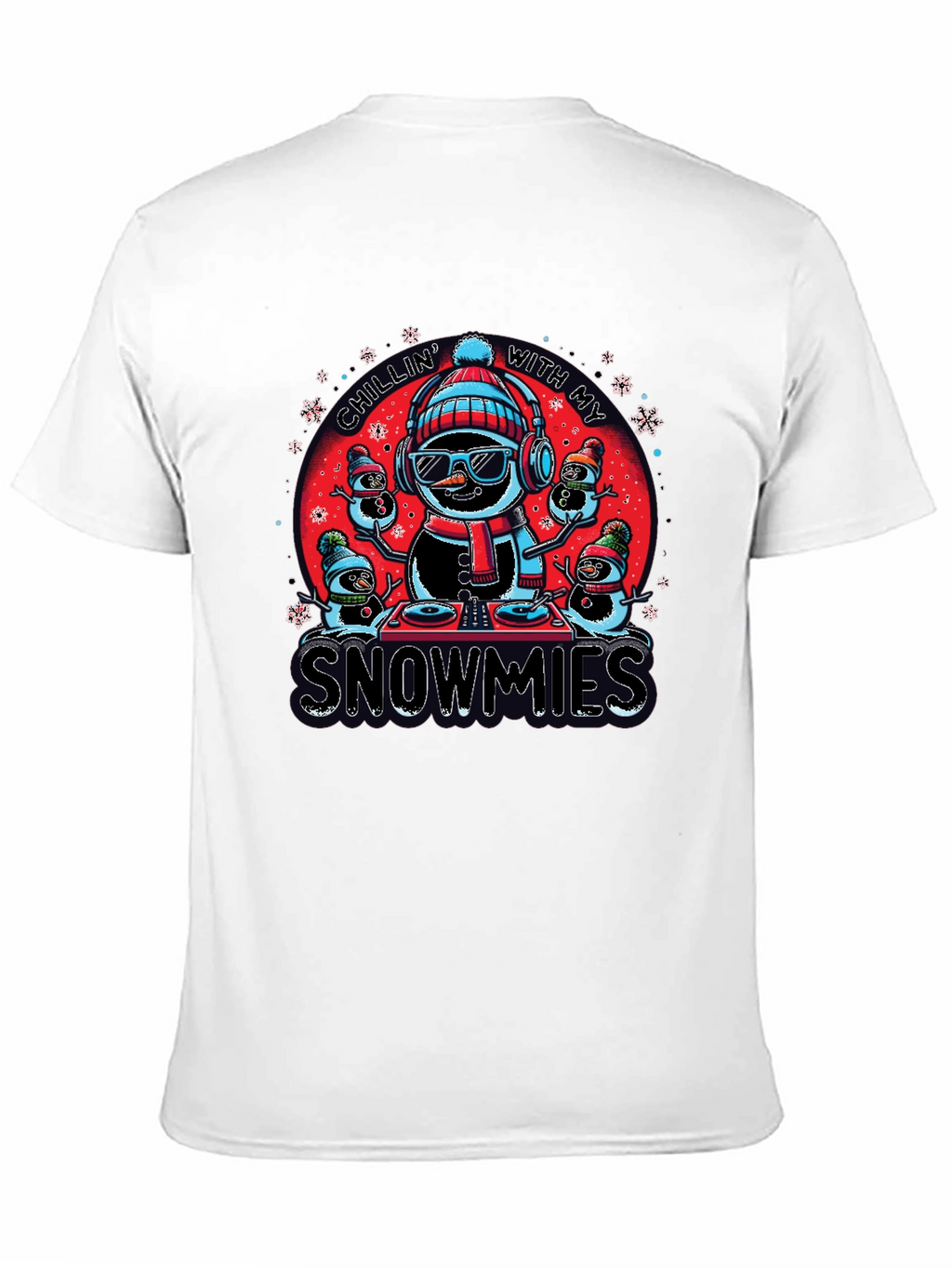 Chillin With My Snowmies Graphic Tee