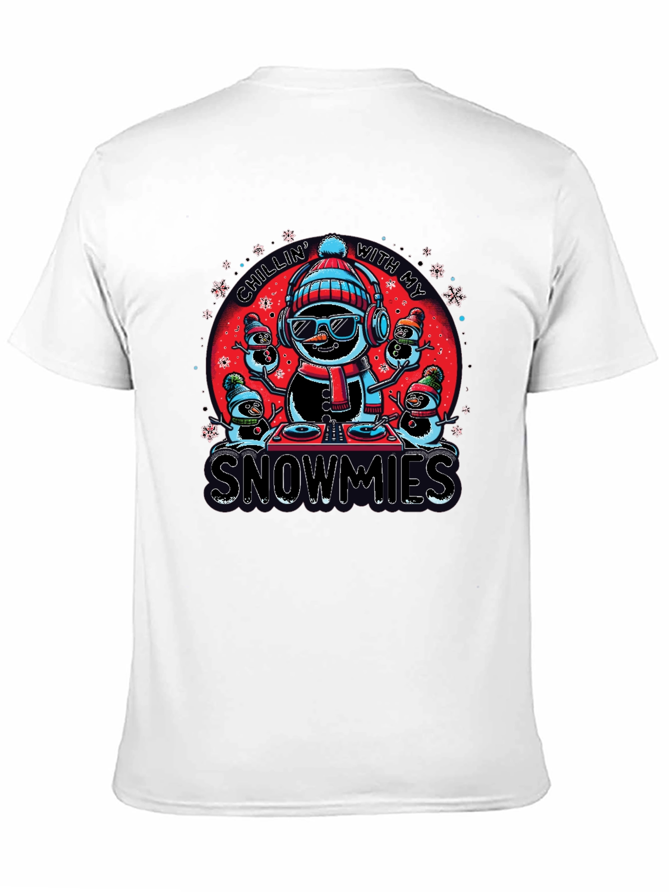 Chillin With My Snowmies Graphic Tee