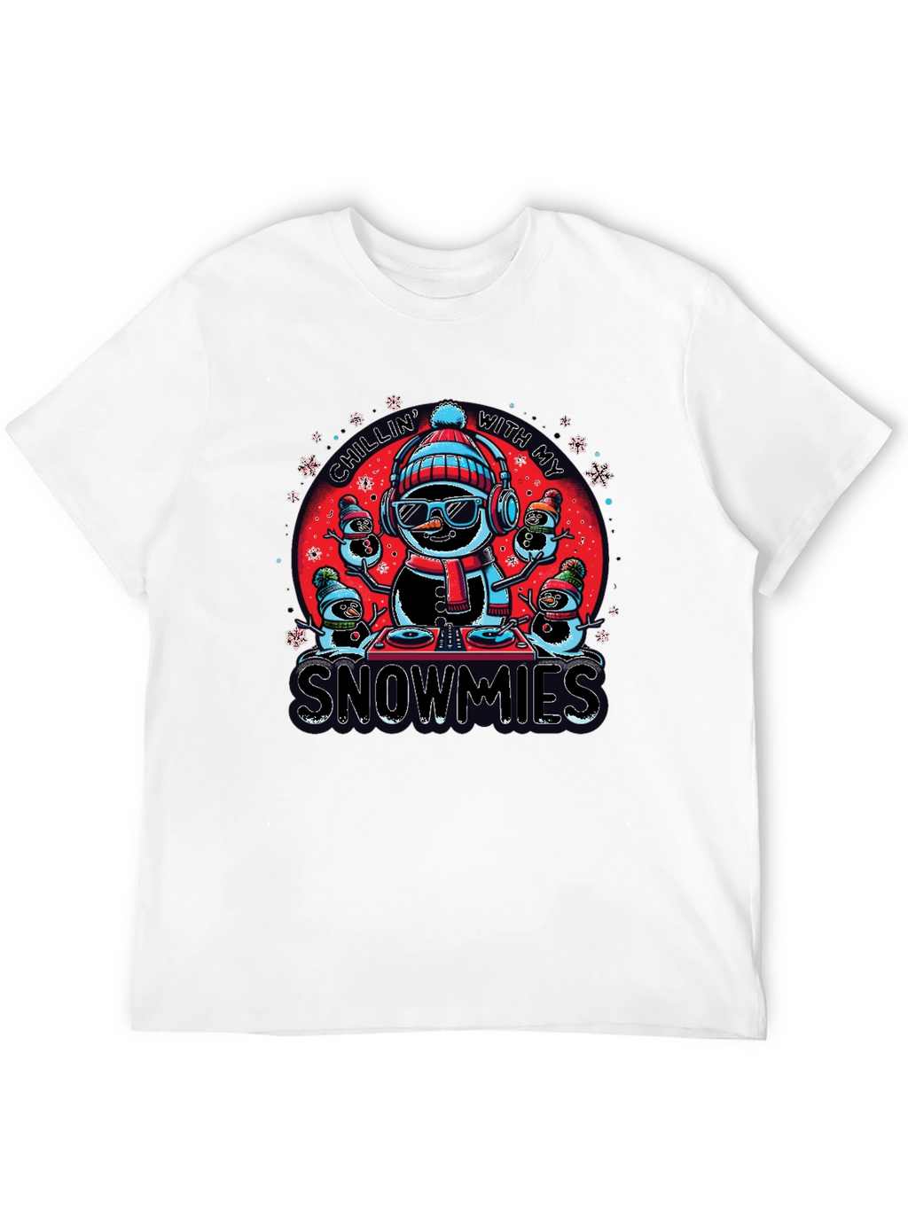 Chillin With My Snowmies Graphic Tee