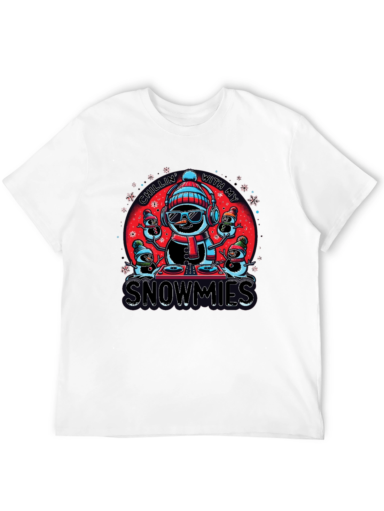 Chillin With My Snowmies Graphic Tee