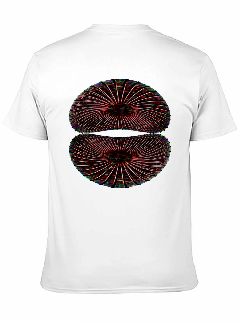 Abstract Geometric Black T-Shirt