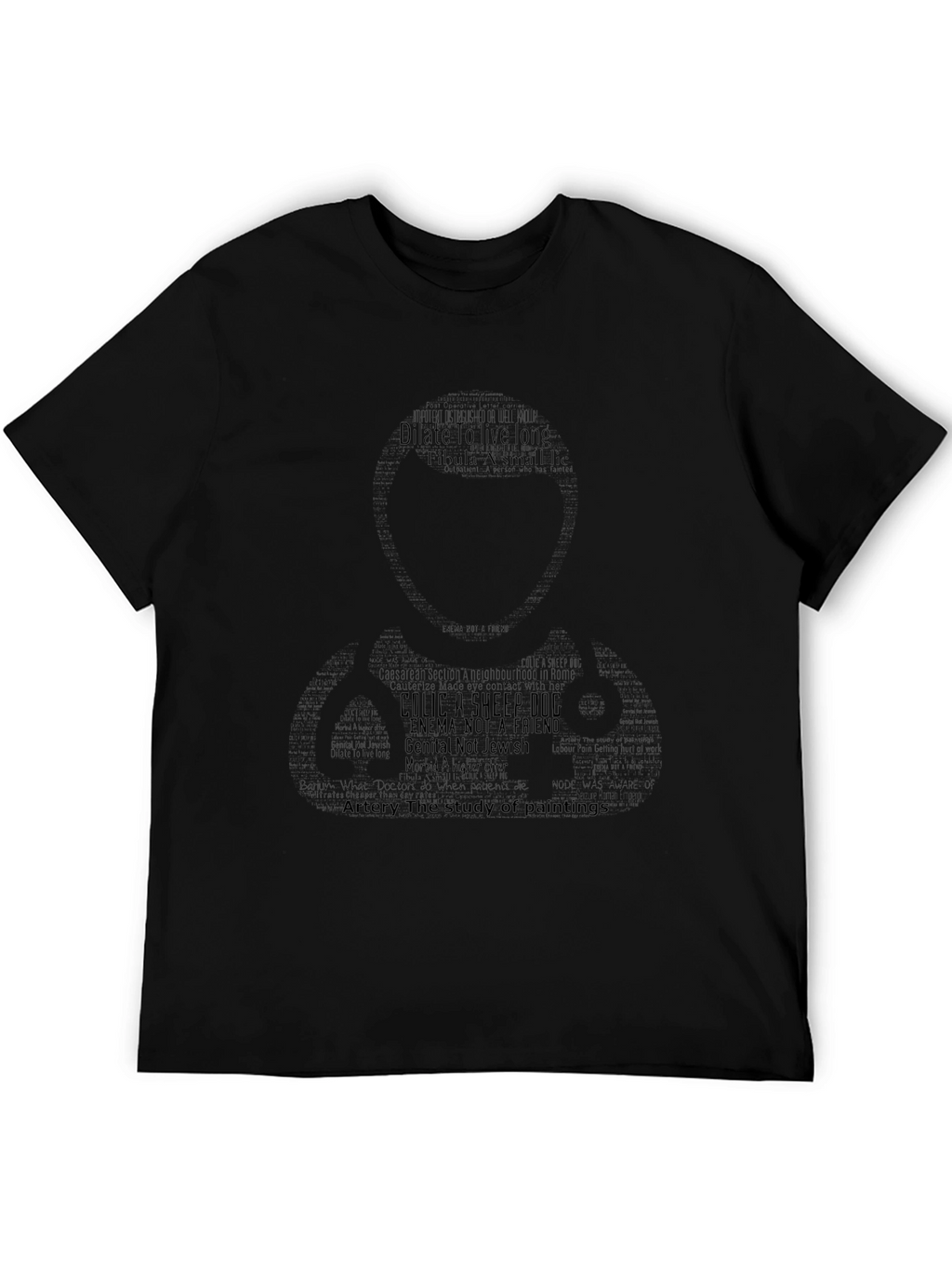 Word Art Graphic Tee
