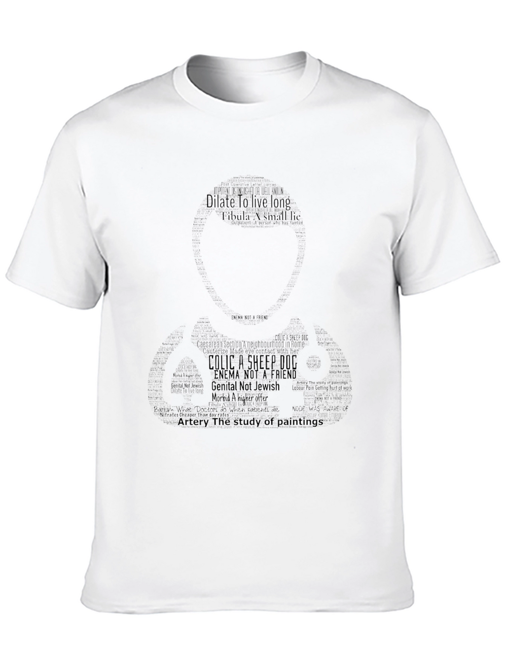 Word Art Graphic Tee