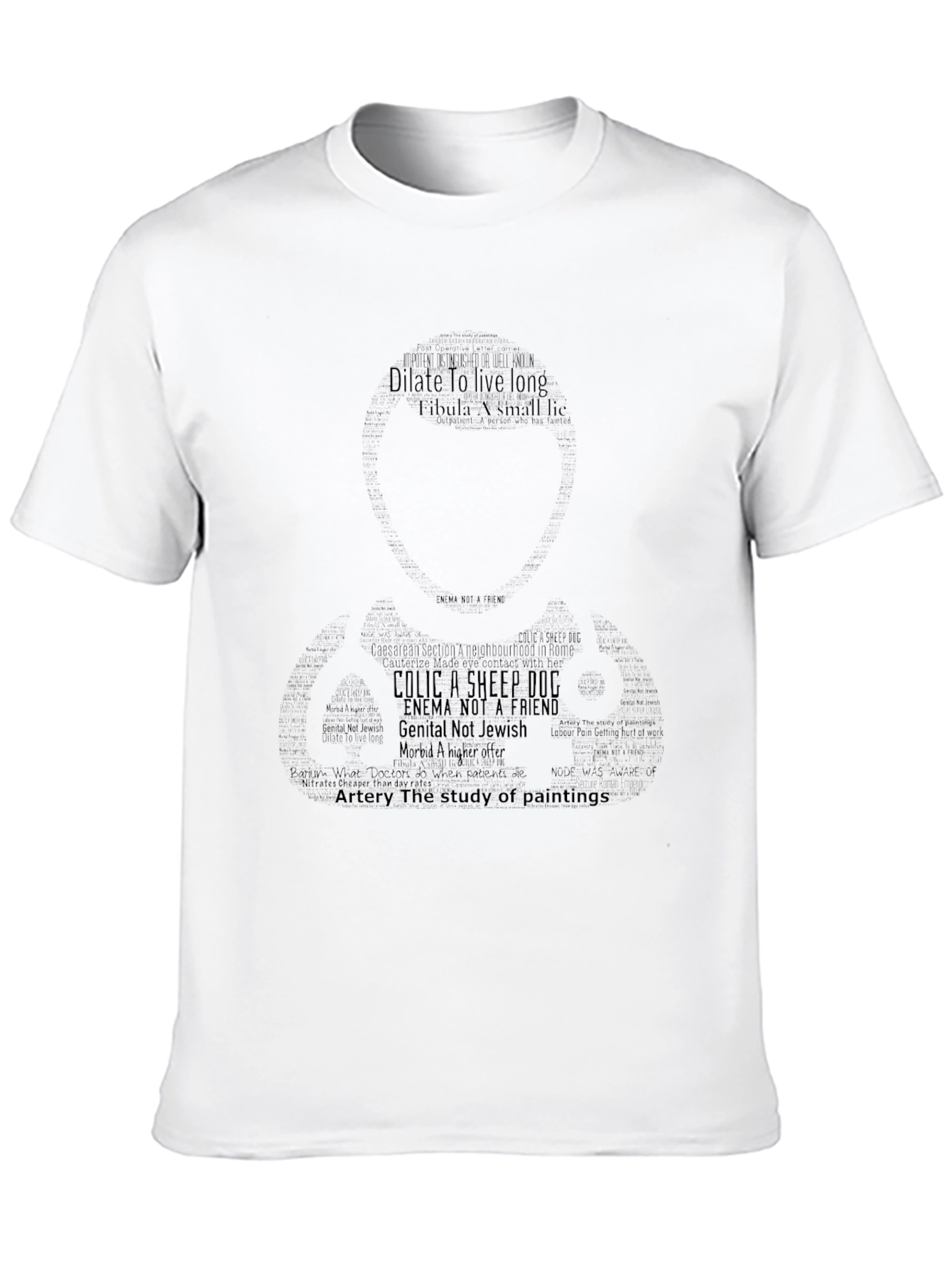 Word Art Graphic Tee