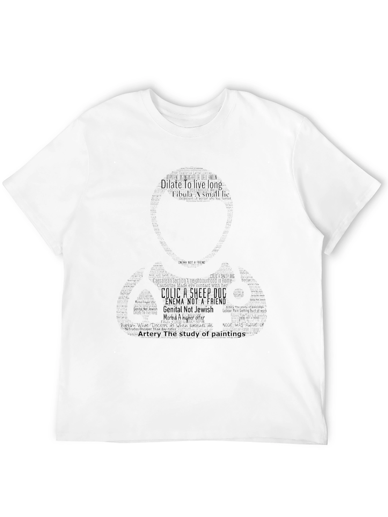 Word Art Graphic Tee