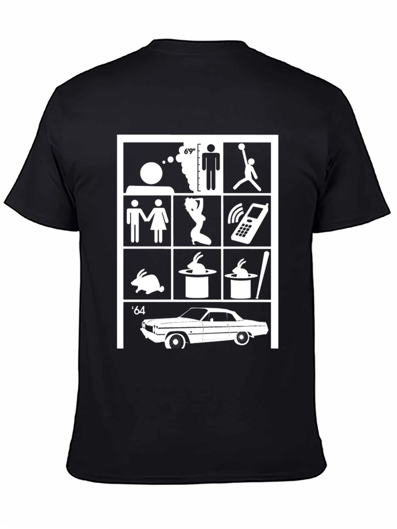 Symbol Grid Graphic T-Shirt