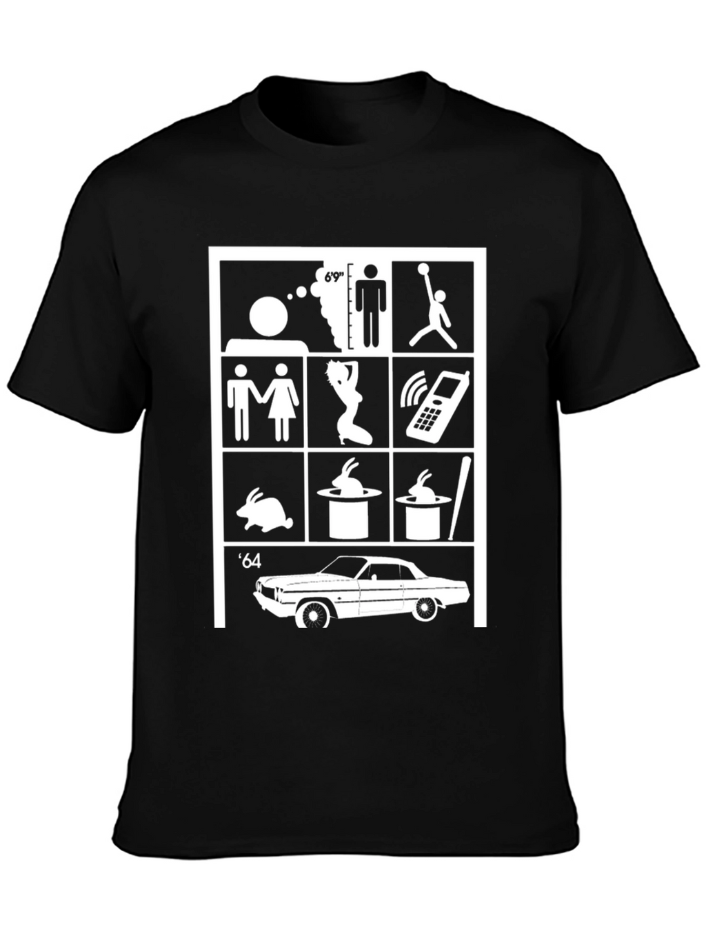Symbol Grid Graphic T-Shirt