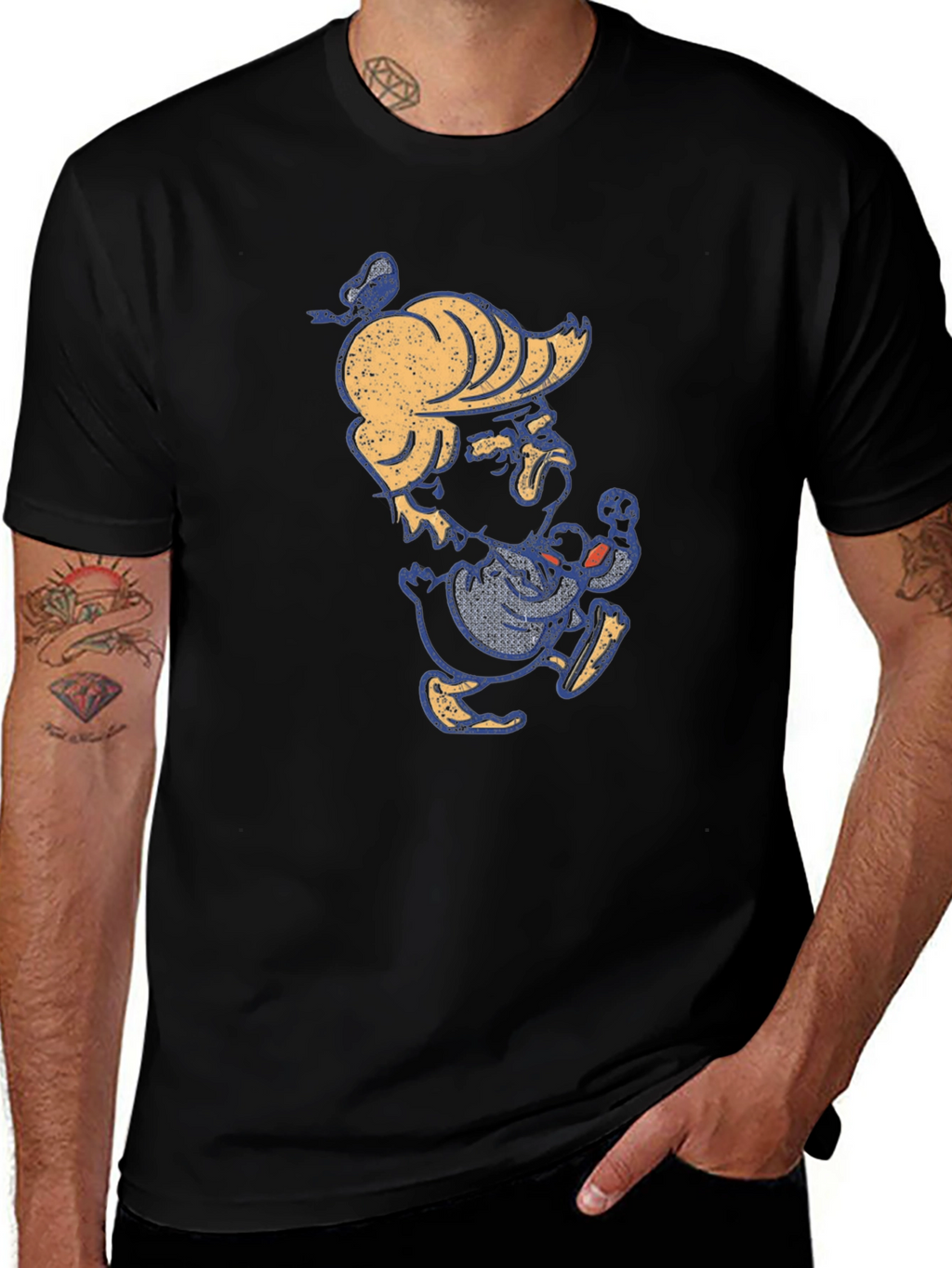 Cartoon Trump T-Shirt