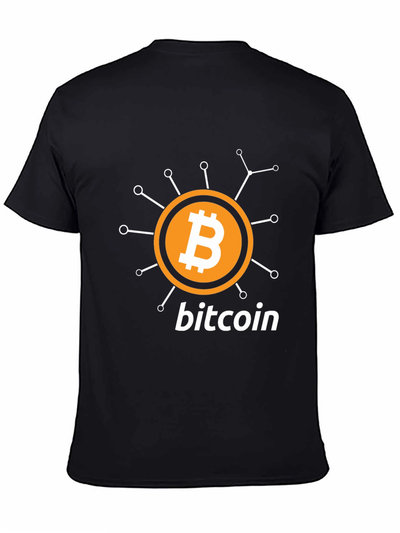 Bitcoin Crypto T-Shirt - Modern Graphic Tee for Tech Enthusiasts