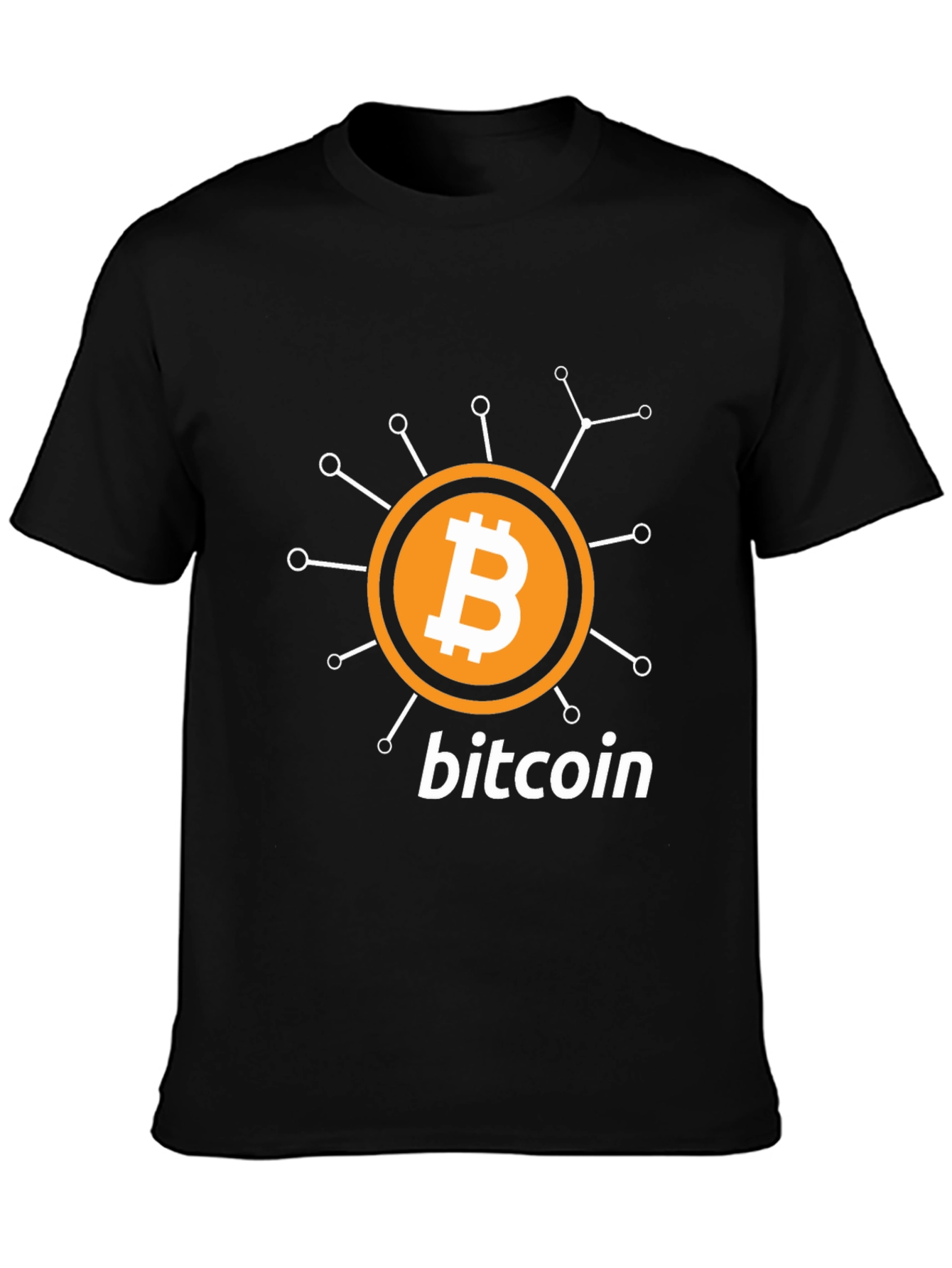 Bitcoin Crypto T-Shirt - Modern Graphic Tee for Tech Enthusiasts