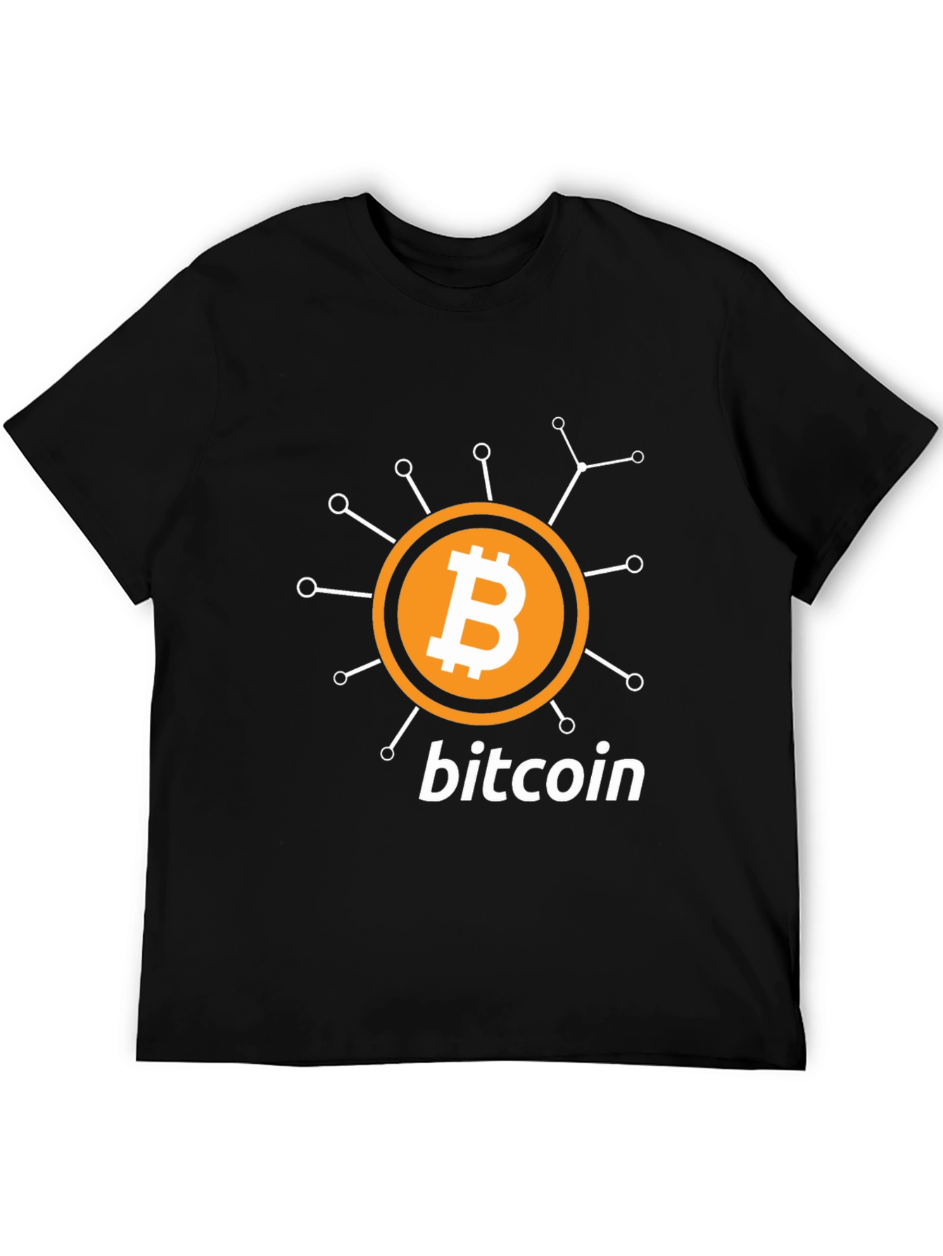 Bitcoin Crypto T-Shirt - Modern Graphic Tee for Tech Enthusiasts