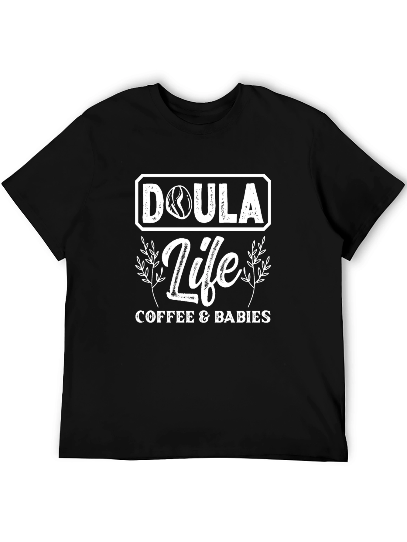 Doula Life Coffee & Babies Graphic T-Shirt