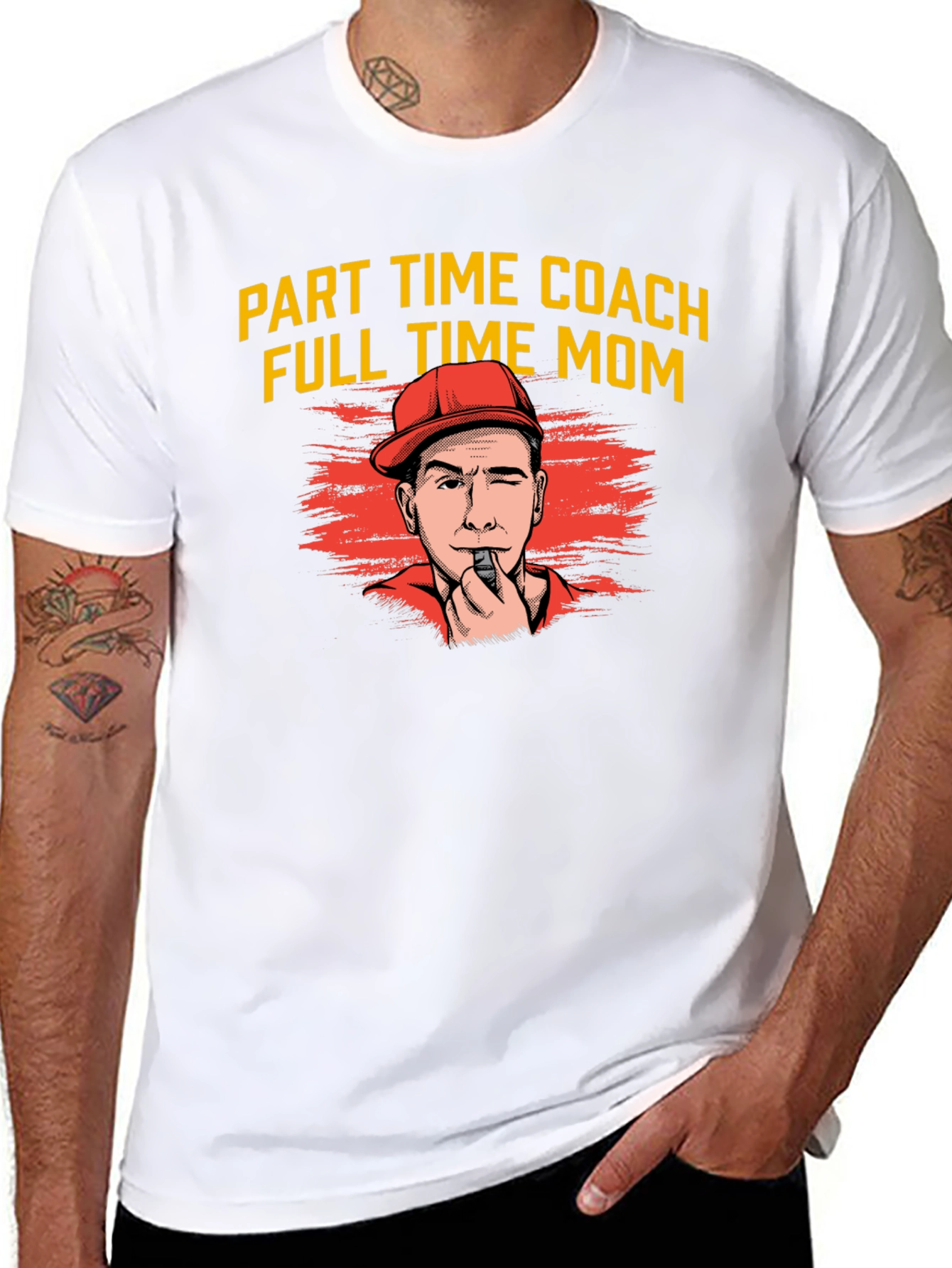 Part Time Coach Full Time Mom T-Shirt