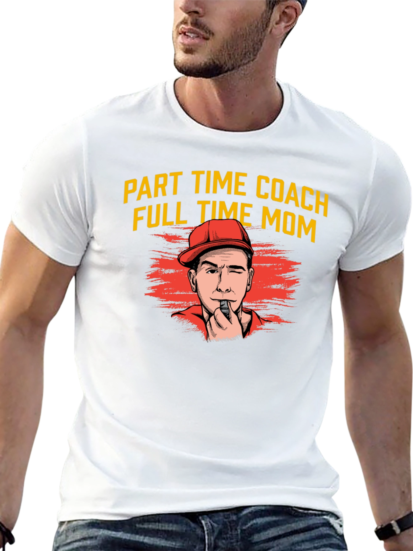 Part Time Coach Full Time Mom T-Shirt