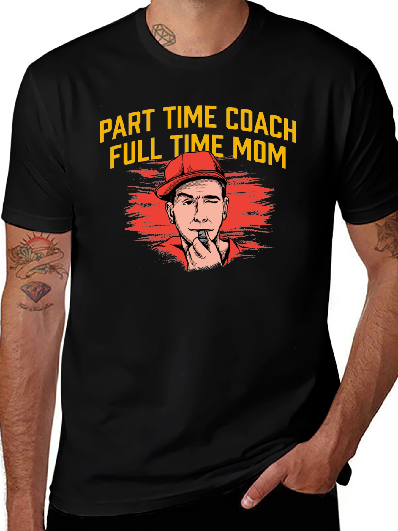 Part Time Coach Full Time Mom T-Shirt