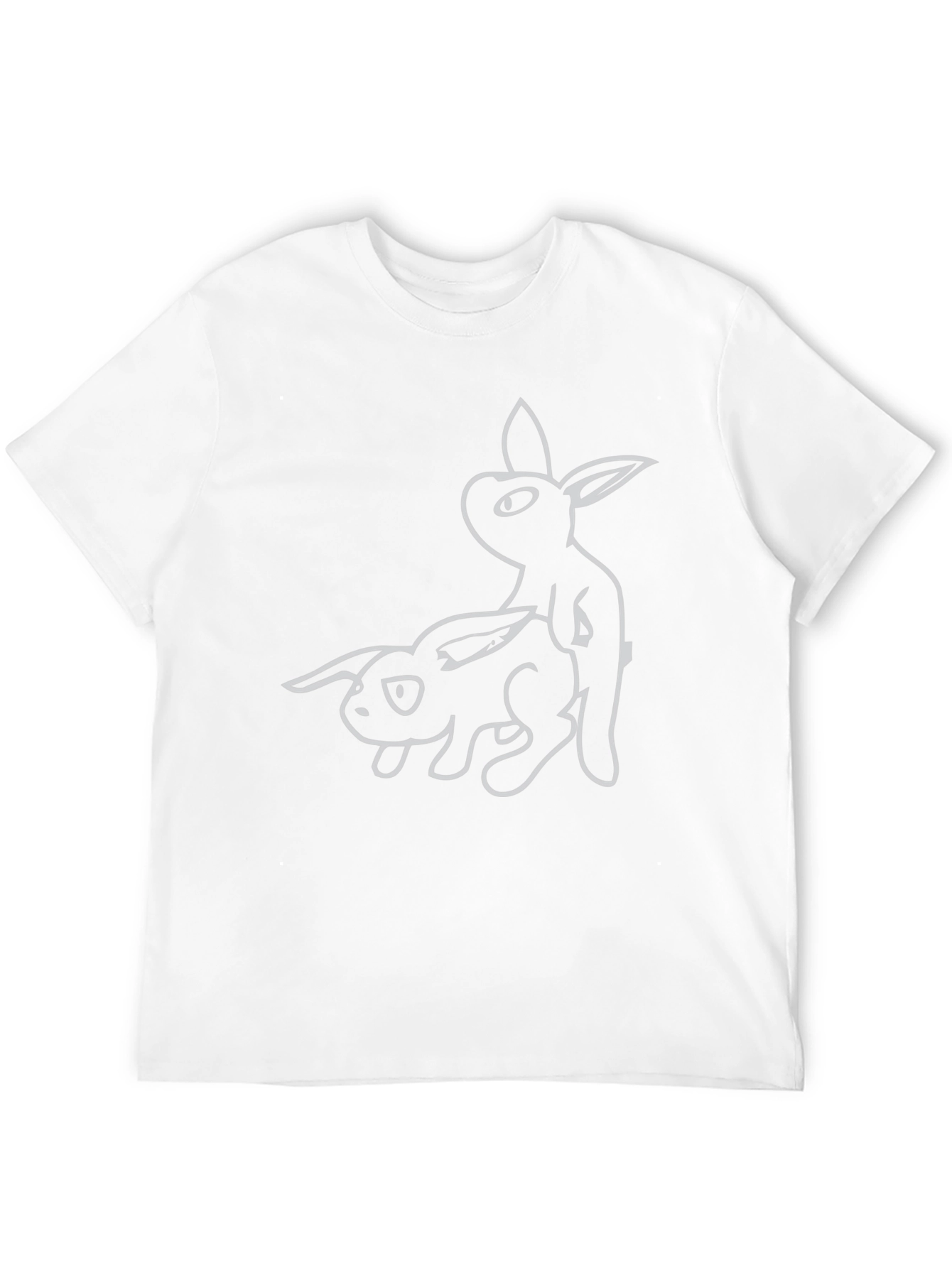 Humorous Bunny Graphic T-Shirt