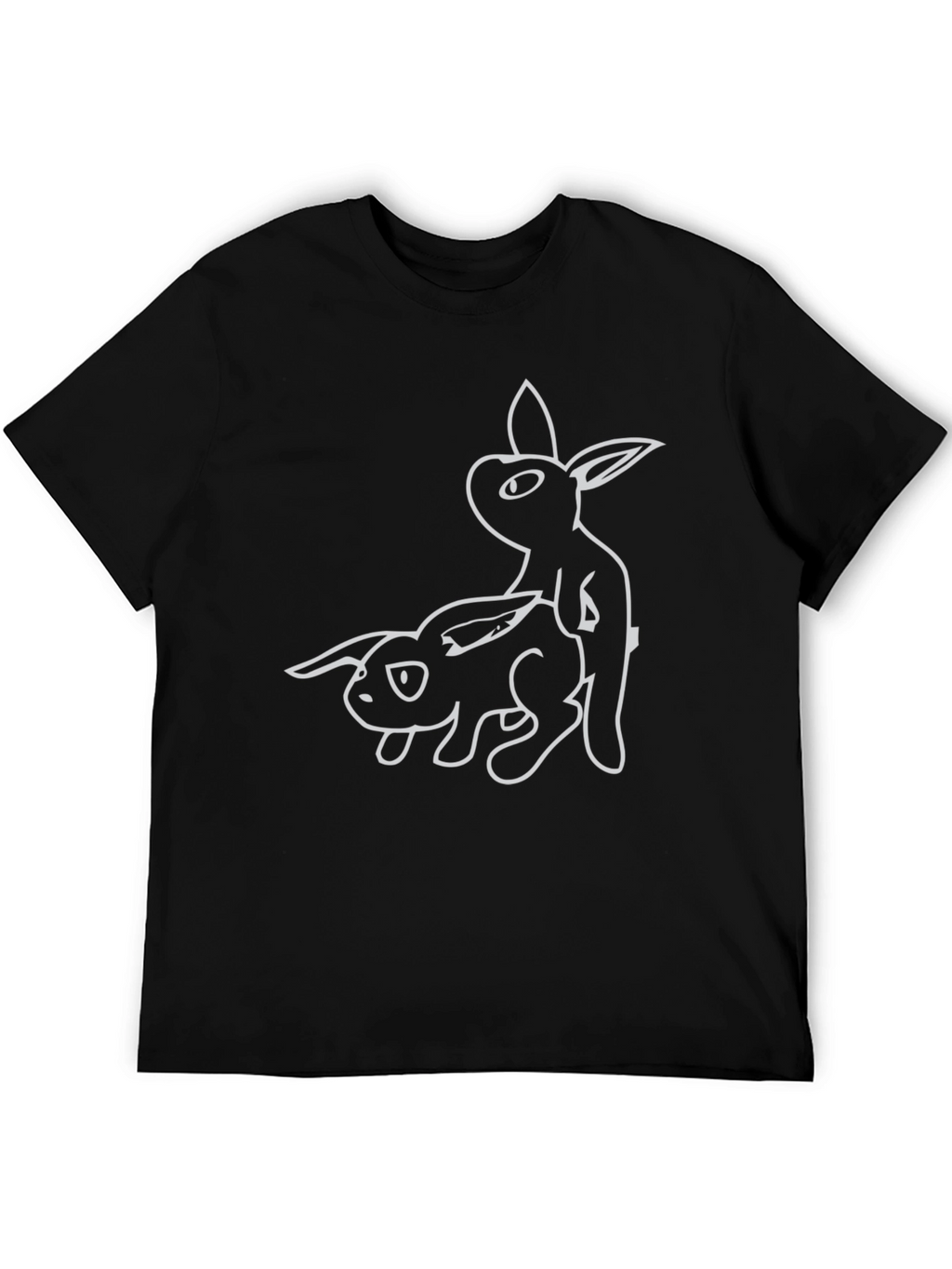 Humorous Bunny Graphic T-Shirt