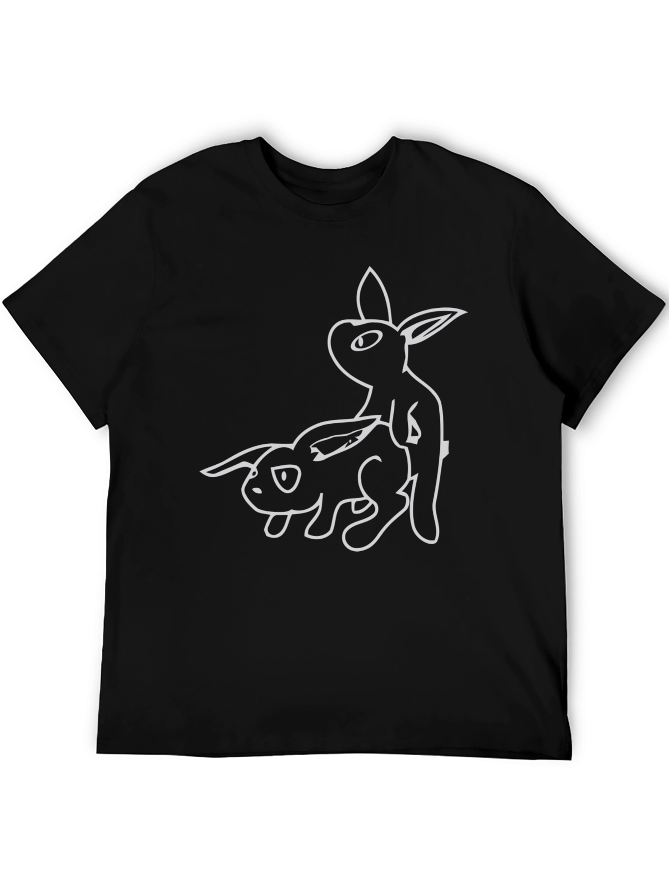 Humorous Bunny Graphic T-Shirt