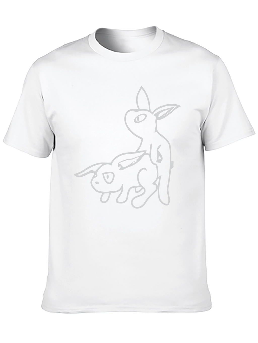 Humorous Bunny Graphic T-Shirt