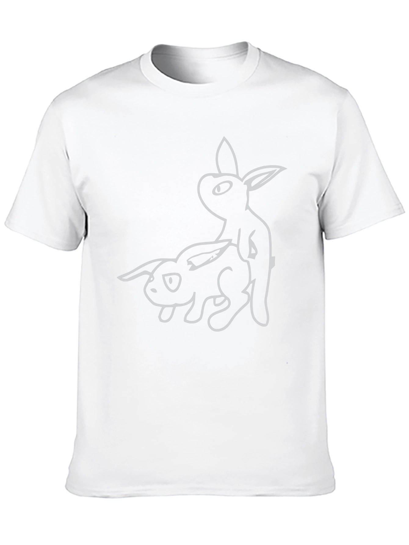 Humorous Bunny Graphic T-Shirt