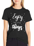 Enjoy the Little Things Graphic T-Shirt