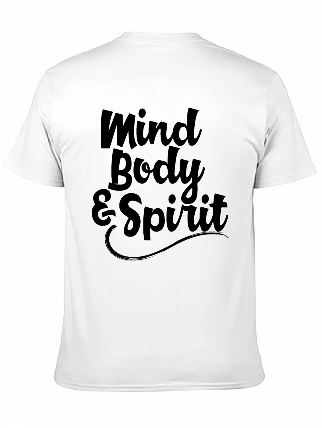 Mind Body & Spirit Graphic Tee - Black