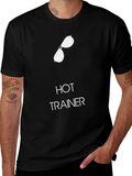 Hot Trainer Graphic T-Shirt - Stylish Fitness Apparel
