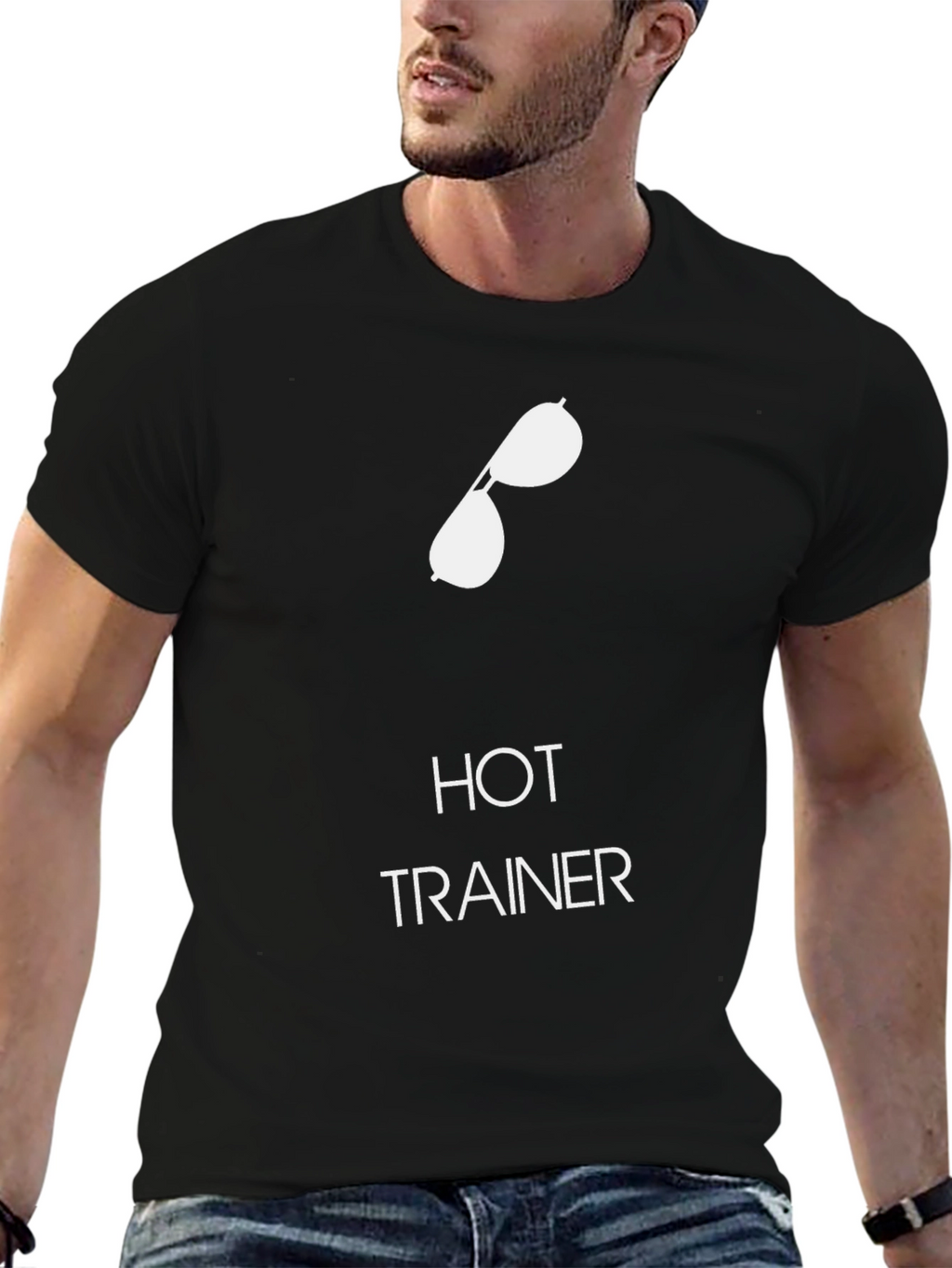 Hot Trainer Graphic T-Shirt - Stylish Fitness Apparel