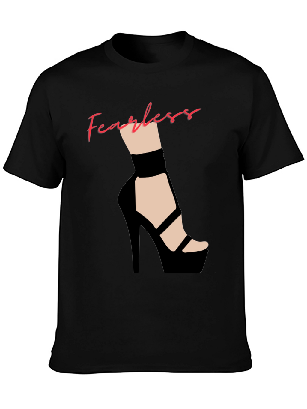 Fearless High Heel Graphic Tee