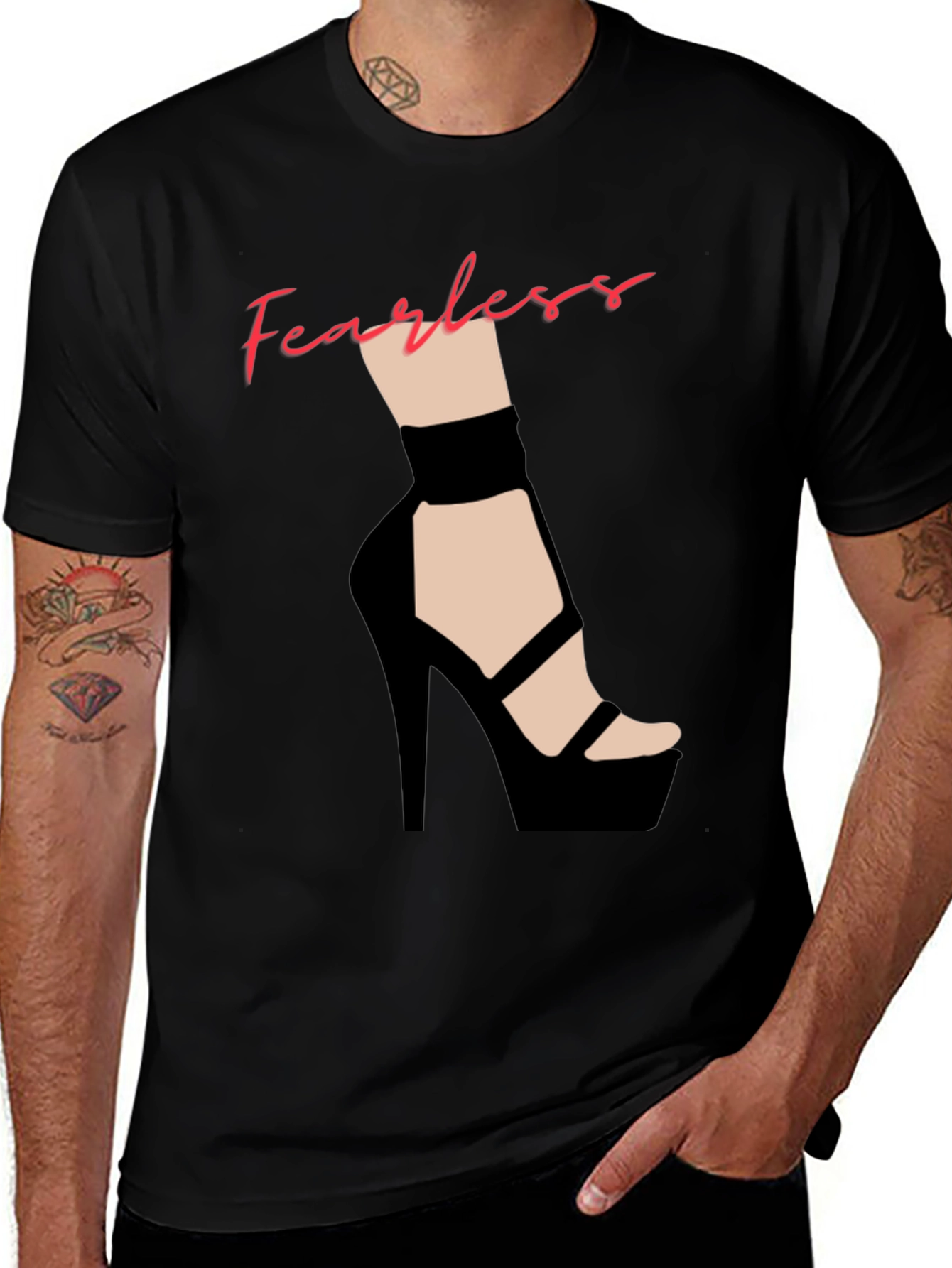 Fearless High Heel Graphic Tee