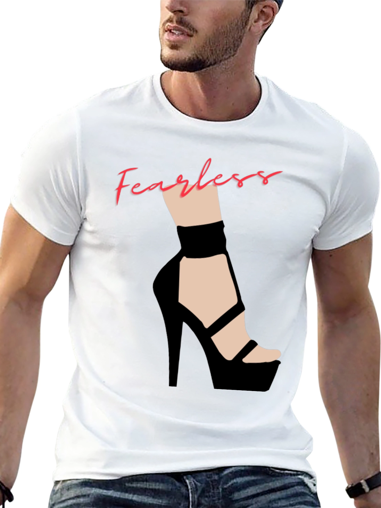 Fearless High Heel Graphic Tee