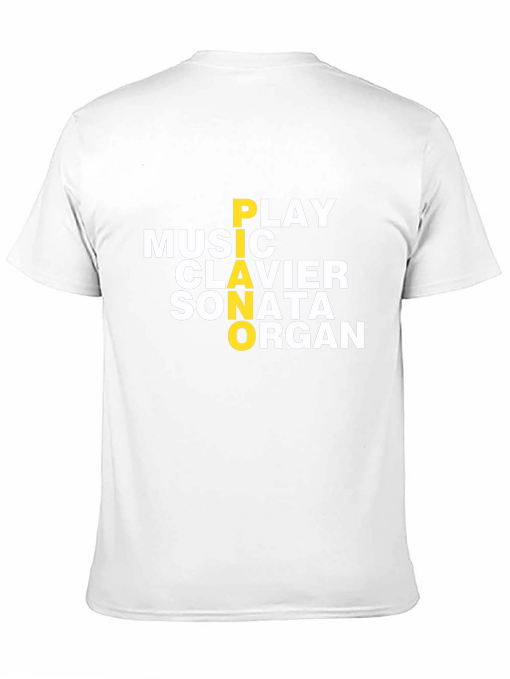 Music Lover T-Shirt - Piano Clavier Sonata Organ