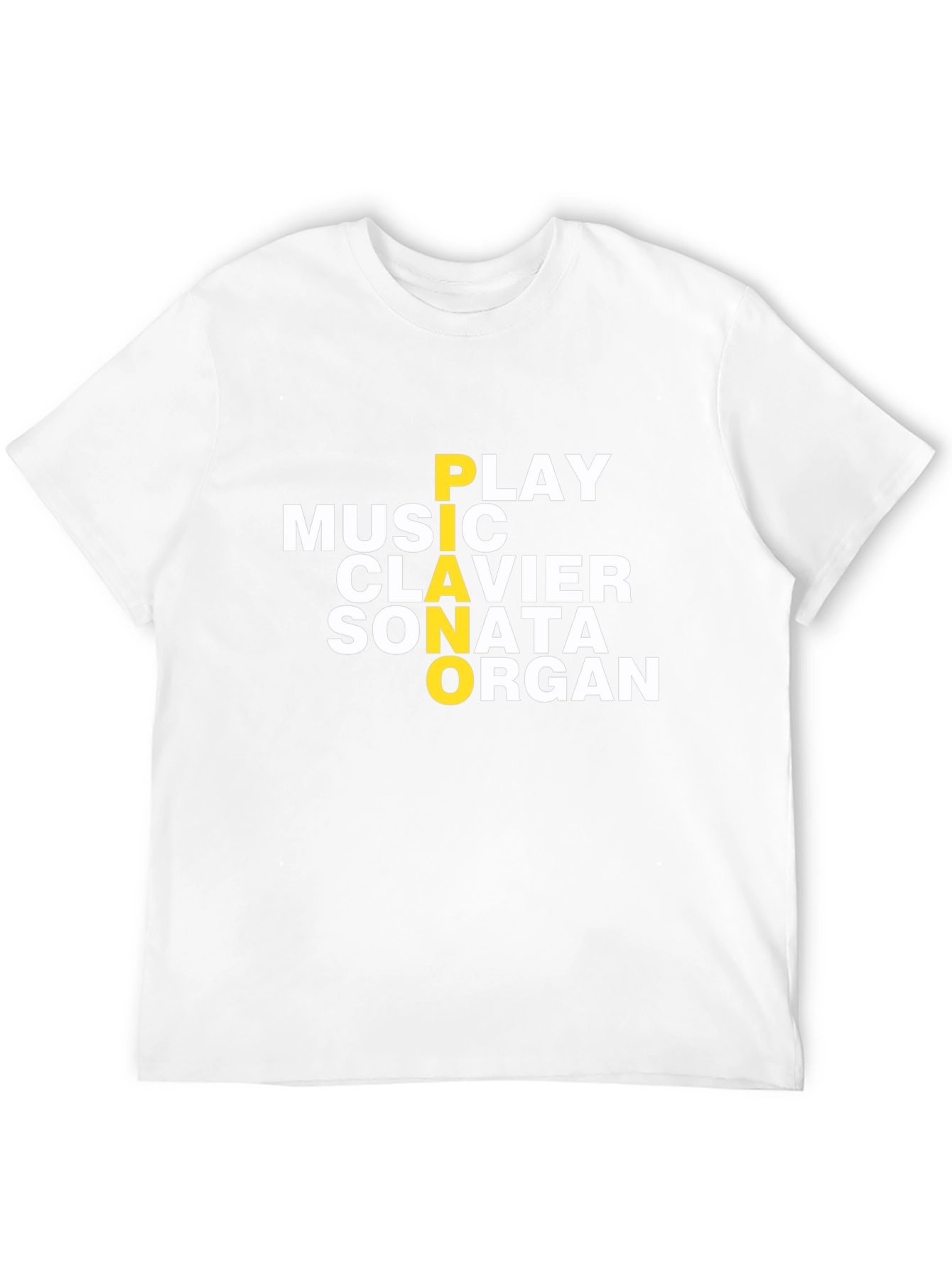 Music Lover T-Shirt - Piano Clavier Sonata Organ