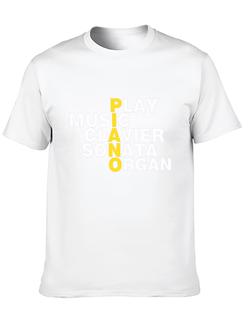 Music Lover T-Shirt - Piano Clavier Sonata Organ