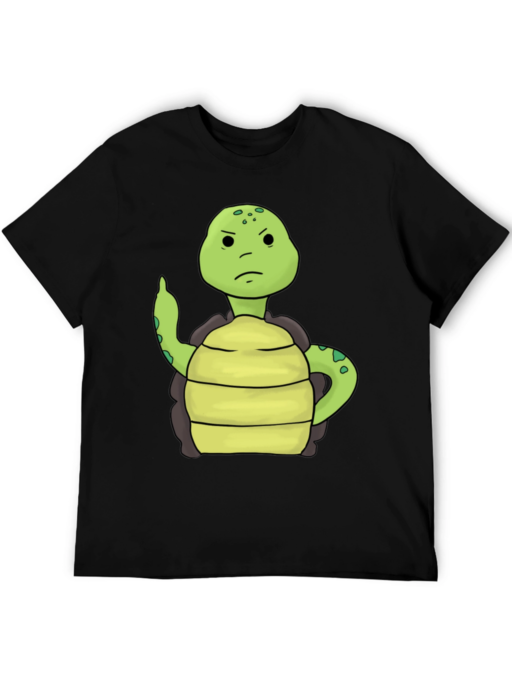 Grumpy Turtle T-Shirt - Funny Animal Graphic Tee
