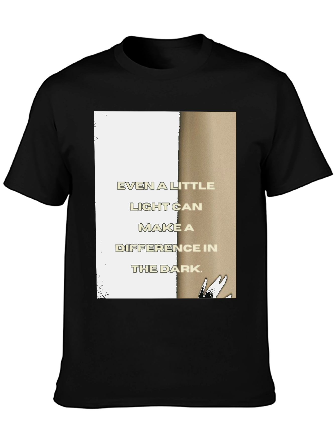 Inspirational Tee: Even a Little Light Can Make a Difference