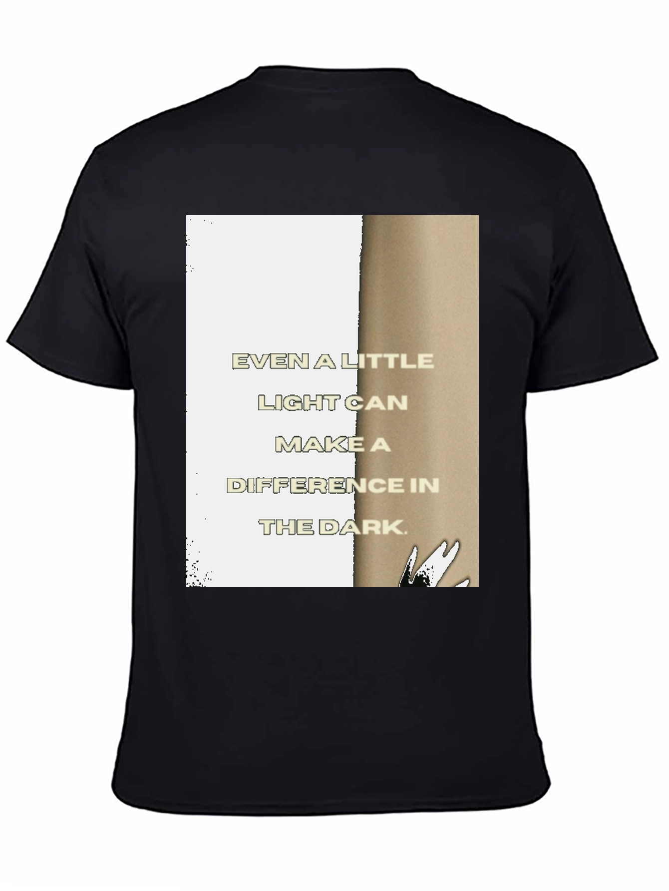 Inspirational Tee: Even a Little Light Can Make a Difference